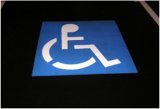 Picture: wheelchair accessibility symbol